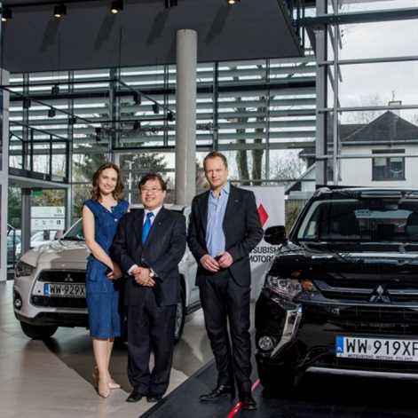 Anna Cieślak i Maciej Stuhr ambasadorami Mitsubishi w Polsce